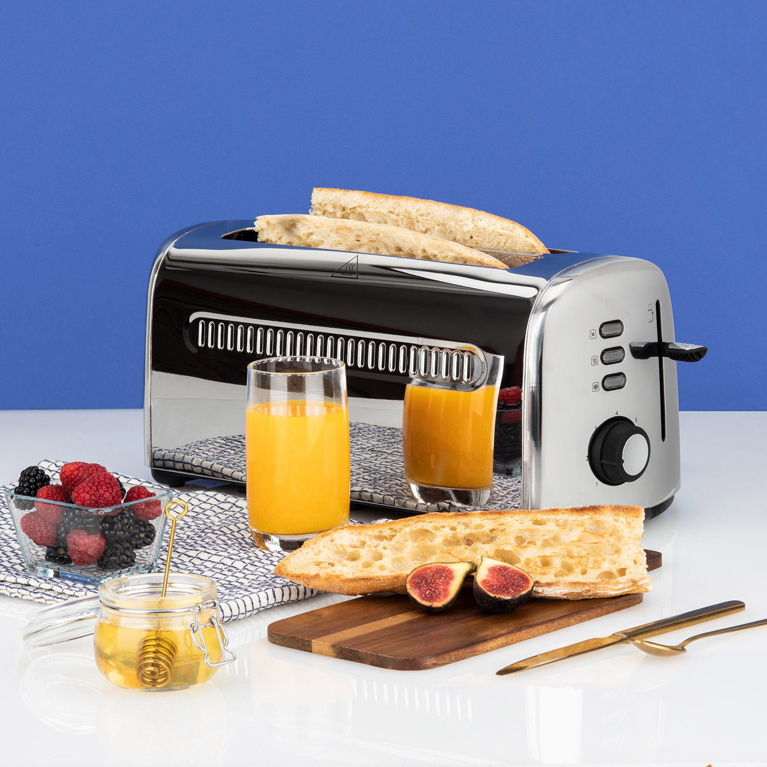 Nuestros productos > Desayuno > tostadora 2 ranurasespecial baguettes :  Koenig - ES